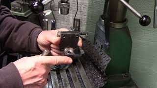 Fabricated mount for a DeStayCo jig/fixture toggle clamp for mounting to my mill table clamp Part 1.