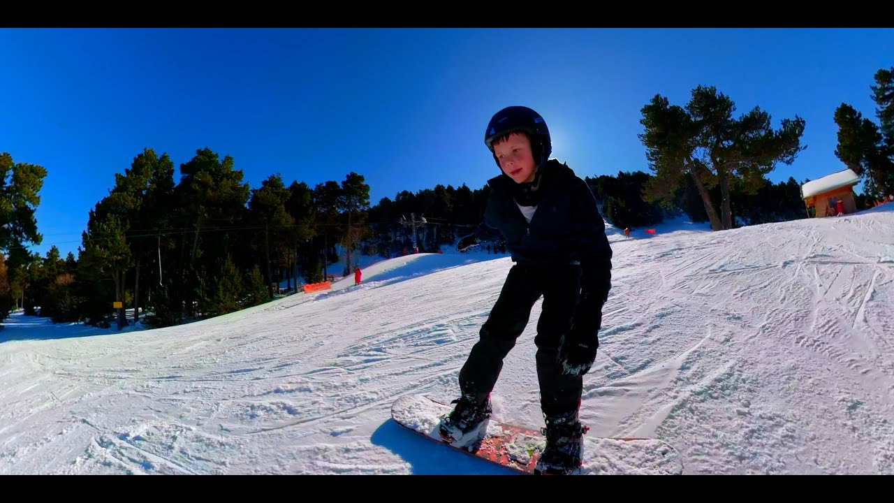 Josh's first time snowboarding YouTube