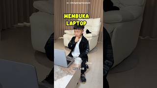 Membuka laptop #shorts