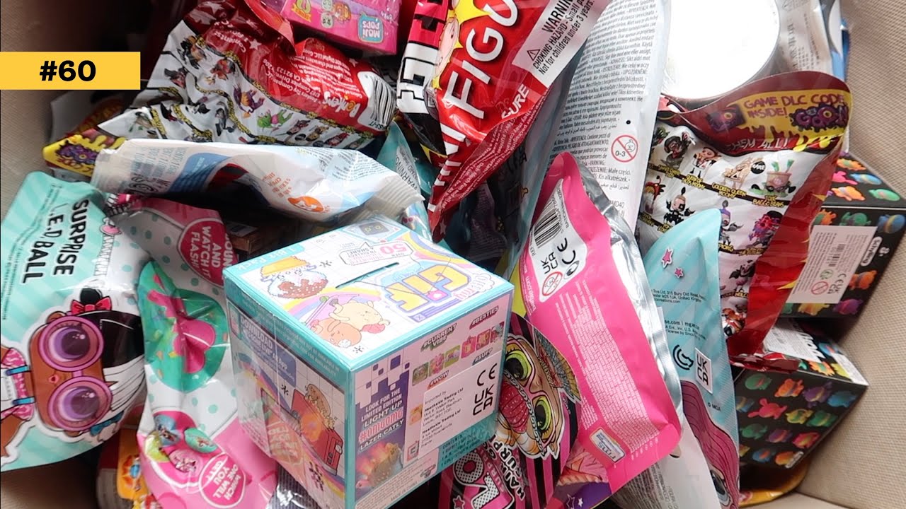 Natasha May's Mystery Blind Bags and Boxes! 60 disney lol and more
