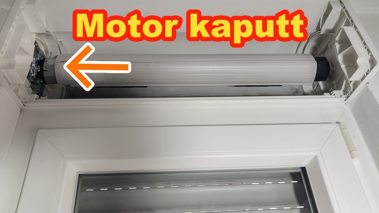 Elektrischer Rolladen Geht Nicht Mehr Runter Elektrischer Rolladen: manuell runterlassen (Motor defekt) so geht's
