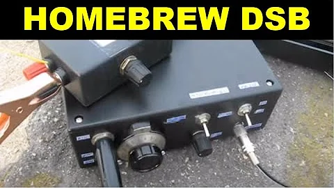 Testing a new QRP double sideband transceiver on 40 metres (or does RF attract Mr Whippy?)