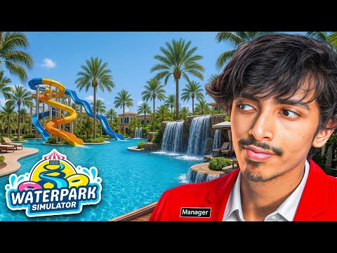 MAKING FANCY POOLS! | Waterpark Simulator #5