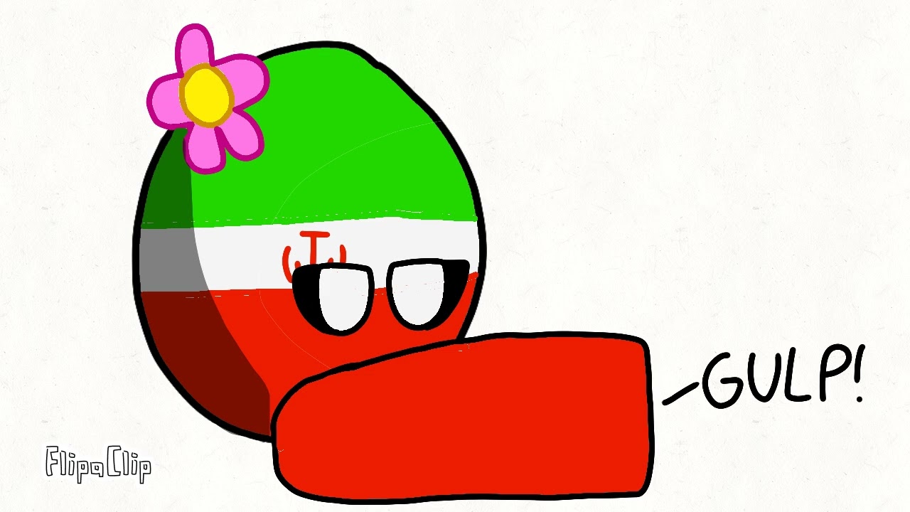 Iran vores USA vores Israel (Digestion) | Countryballs Vore