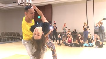 Paulo and Luiza, Brazilian Zouk Demo @ DC Zouk and Bachata Festival 2022