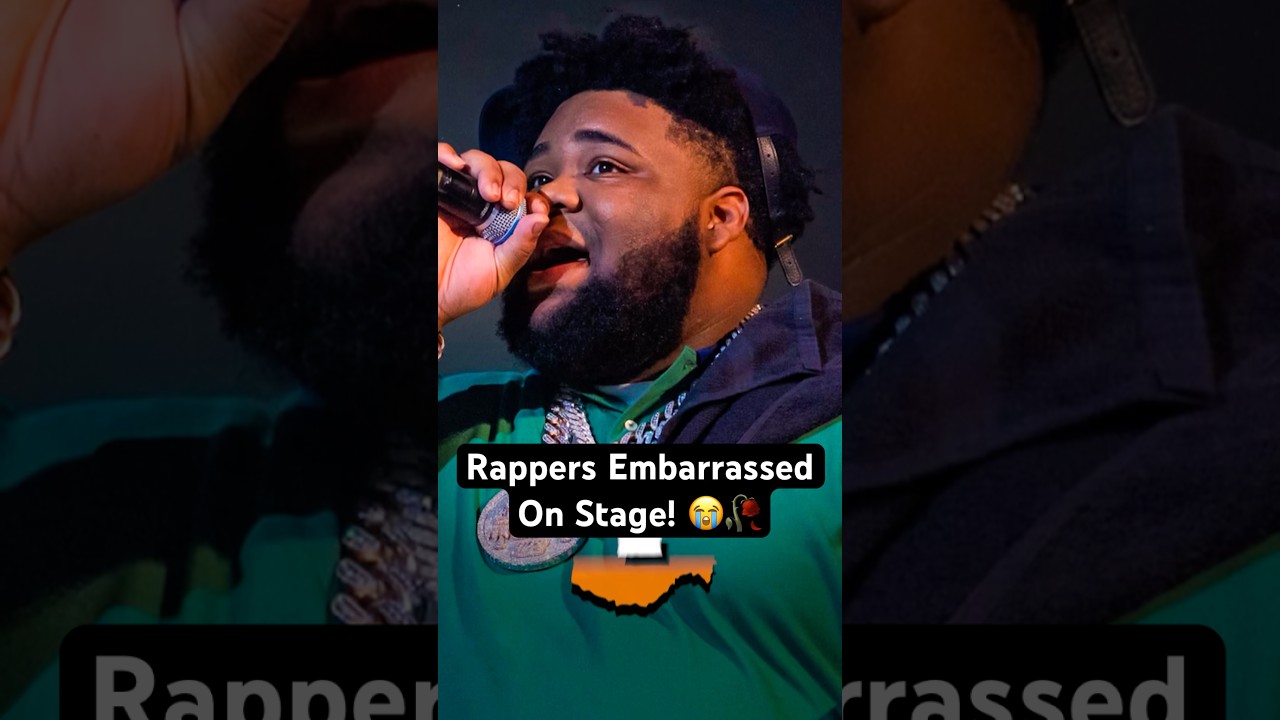 Rappers Embarrassed On Stage! 😭🥀