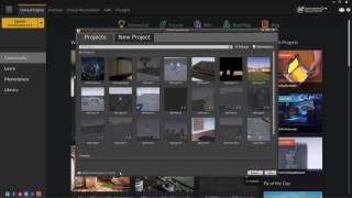 What is the Unreal Project Browser // Unreal Engine 4 Tutorials