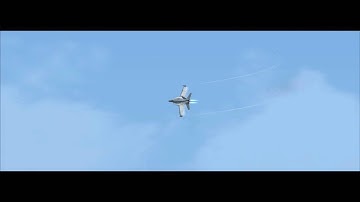 F/A-18E Super Hornet airshow demo (VRS Superbug) part 1