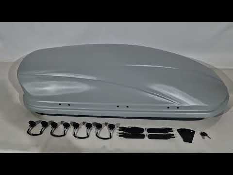 Автобокс Niken сірий 450 л, видео 1