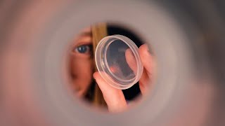 ASMR Putting Your Lid On (Lid Sounds on Camera Lens)