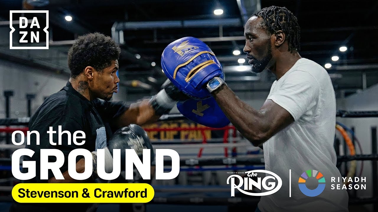 INSIDE CAMP: Shakur Stevenson Training With Terence Crawford Before Teofimo Lopez Fight