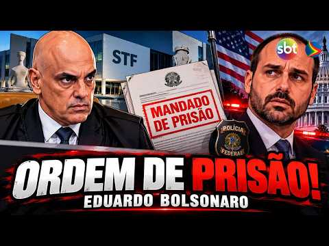 Alexandre de Moraes orders arrest warrant for Eduardo Bolsonaro