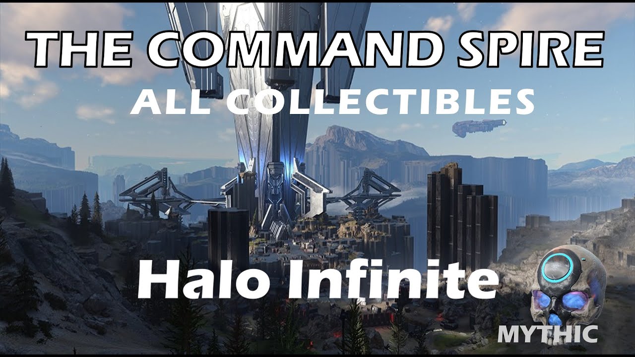 The Command Spire - All Collectibles - Halo Infinite (Mythic Skull)