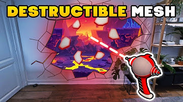 Destructible Global Mesh Effect - Unity Meta XR Tutorial