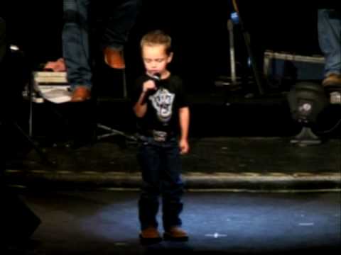 Maddox Stover performing Hey Good Lookin