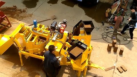M7mi twins hydraform earth soil cement interlocking blocks making machine price