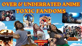 The Most Over and Underrated Anime with Aundre & Rosa | Conbini Cult Episode 100