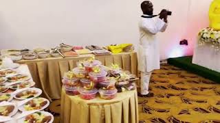 Alms giving Ceremony