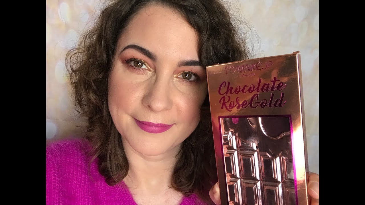 Chocolate Rose Gold Palette / Rosy Glow