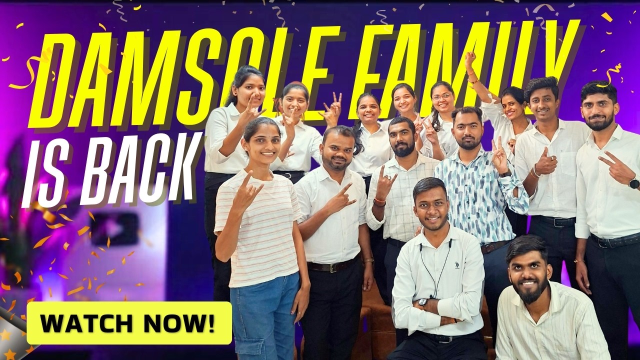 Damsole Family Is Back | Damsole Technologies | Damsole 