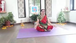 Yoga In Wearing Navvari Saree