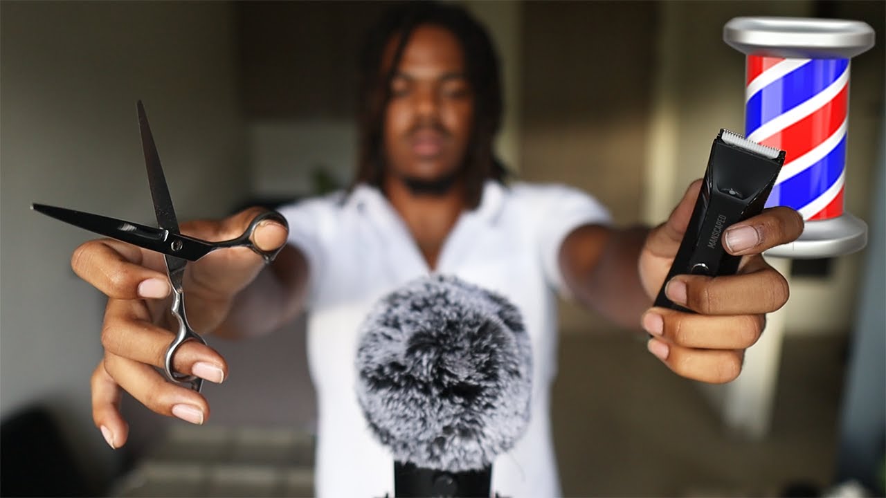 [ASMR] The MOST realistic barber shop haircut EVER 💈