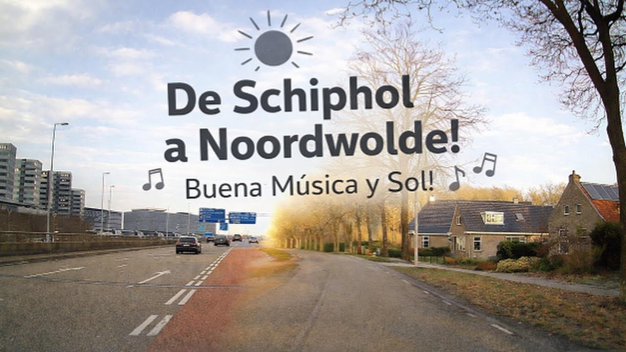 “Road Trip Holanda: Schiphol → Noordwolde | Sol de invierno, frío y Smooth Jazz House”