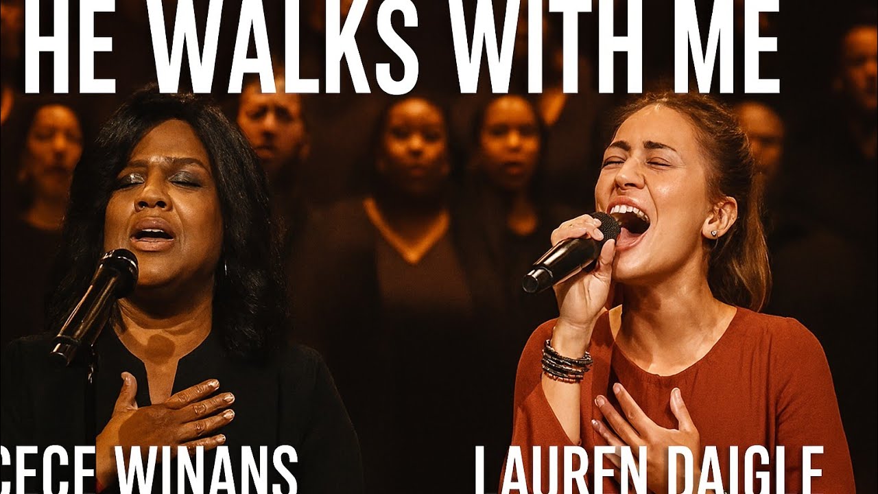 He Walks With Me | Prophetic Worship Song (CeCe Winans & Lauren Daigle Style)