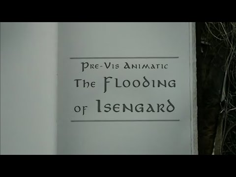 Pre-Vis Animatic - The Flooding of Isengard Animatic | Lord of the Rings Behind the Scenes
