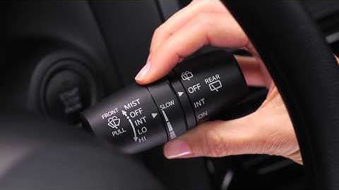 CX-5 — Wiper Washers Variable Intermittent | Mazda USA
