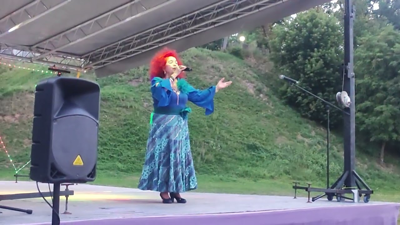 Романс Шалый ветер. Раиса ГРИНЕВИЧ. Набережная Гомеля 17.08.2025