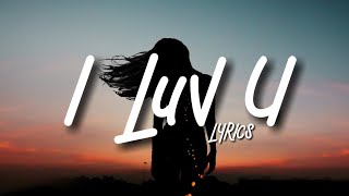 Sofia Carson, R3HAB - I Luv U (Lyrics)