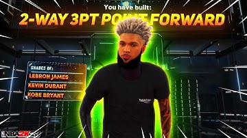 *NEW* 2-WAY 3PT POINT FORWARD is OVERPOWERED on NBA 2K23! 95 STEAL, HIGH 3PT, CONTACTS,+ MORE!!