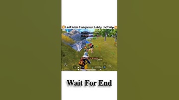 Last Zone Conqueror Lobby 1V2 Wip 🔥#bgmi #viralshort #shorts #gaming #pubg