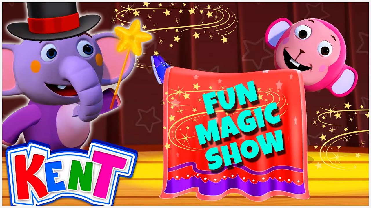 ⁣Kent The Elephant | Fun Magic Show With Kent | Phonics Song for Children | Alphabet Song