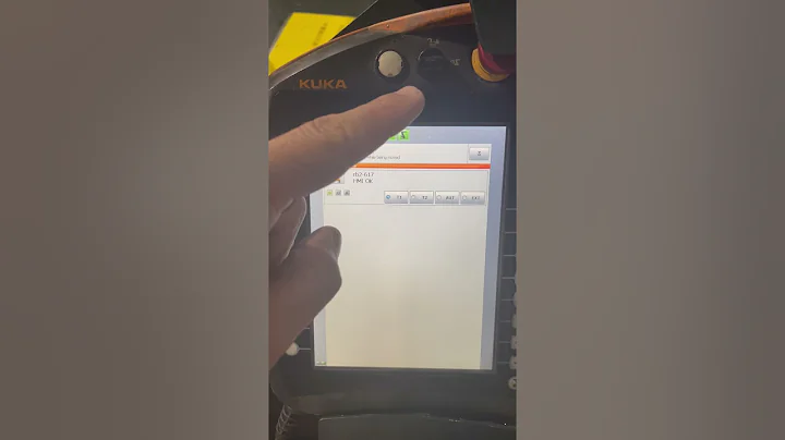 Kuka Pendant Calibration