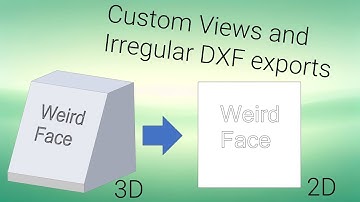 Alibre | Advanced Custom Views and DXF Exports