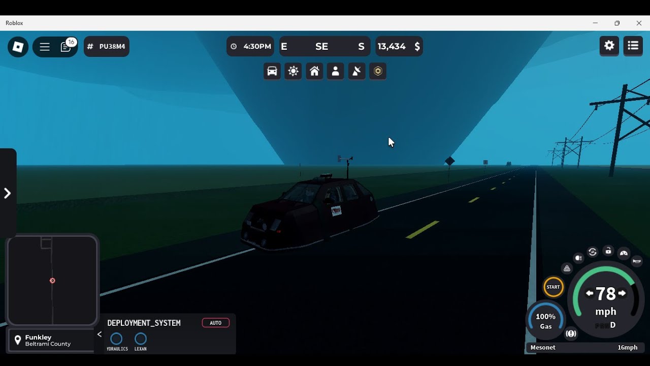 Insane tornado chase in Roblox Twisted - YouTube