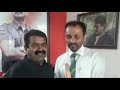 Suresh joachim with senthamizhan seeman  celebration of world peace marathon