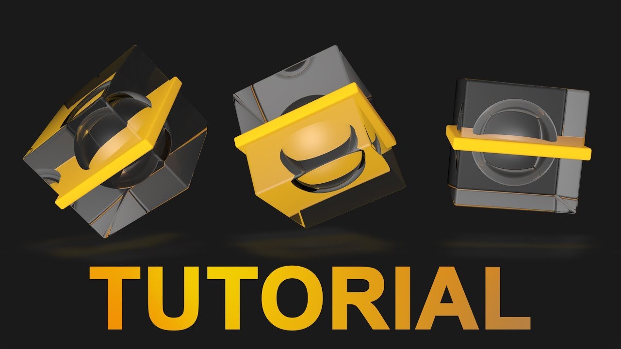 Study of Glass Cube | Tutorial | Cinema 4D - YouTube