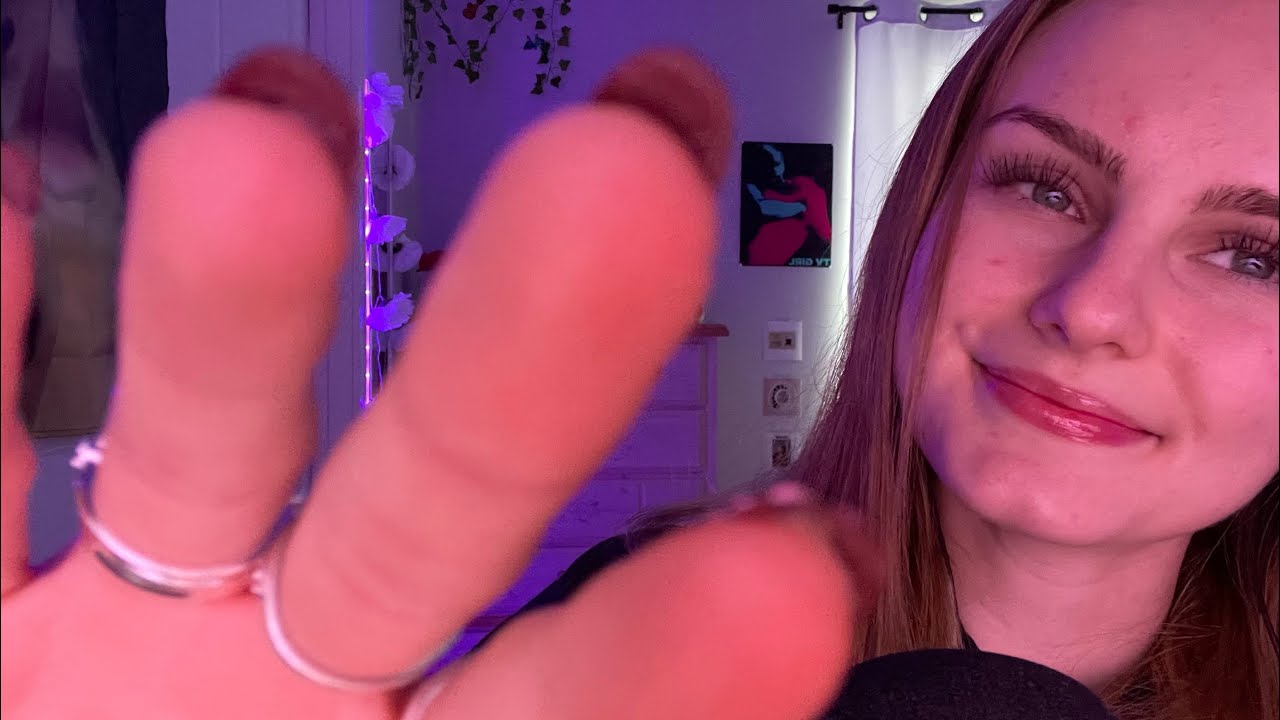 Super up close + personal asmr - lense tapping, scratching, stippling + more