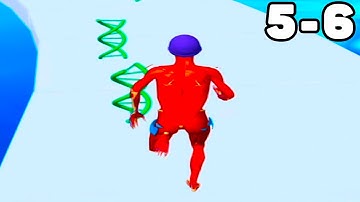 DNA RUN 3D Gameplay All Levels Walkthrough  Android,ios Level 5-6