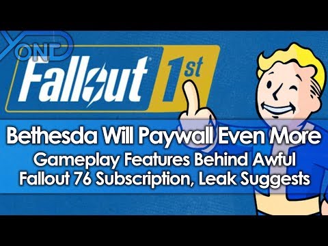 Bethseda Will Paywall Even More Gameplay Features Behind Fallout 76 Subscription, Leak Suggests