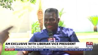 Liberian Vice President narrates how a Ghanaian police officer saved his life 24 years ago