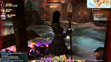 Mesmer Glitch (Falling massive damage trait) Fractals test.