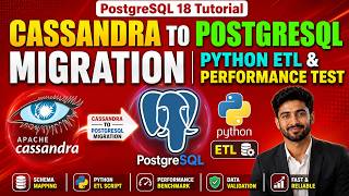 Cassandra to PostgreSQL Migration | Python ETL & Performance Test #cassandra #postgresql #migration