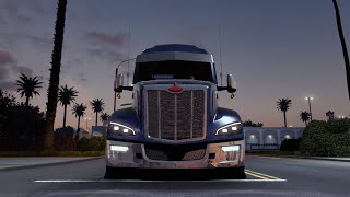 estacionando peterbilt 579 next gen || pet 579 next gen mod || ats mods