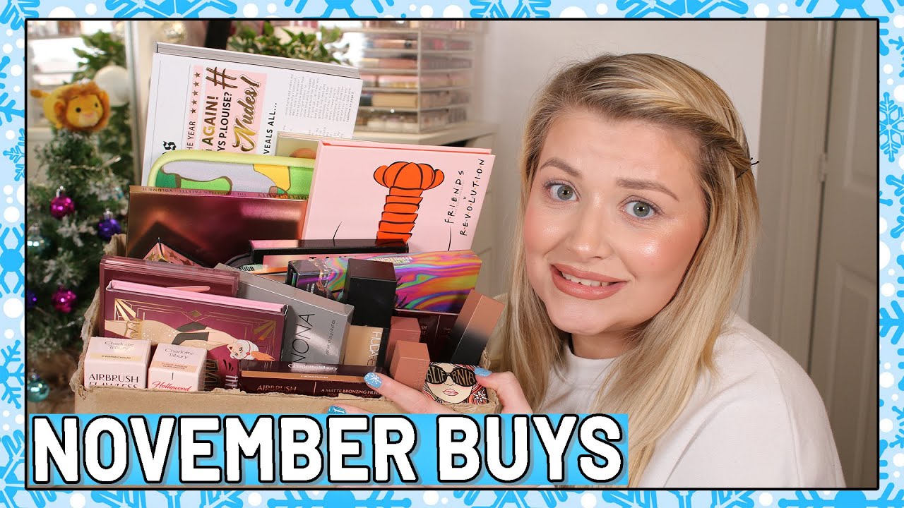 NOVEMBER MAKEUP BUYS 😱  | I WAS BOUJEEEEE THIS MONTH!! | Vlogmas Day 9 ⛄