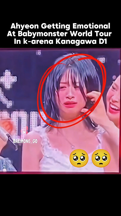 Ahyeon Getting Emotional On Her Birthday. #babymonster #ahyeon #chiquita #fypviralシ #shorts