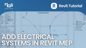 Revit MEP Basics - Adding Electrical Systems Tutorial